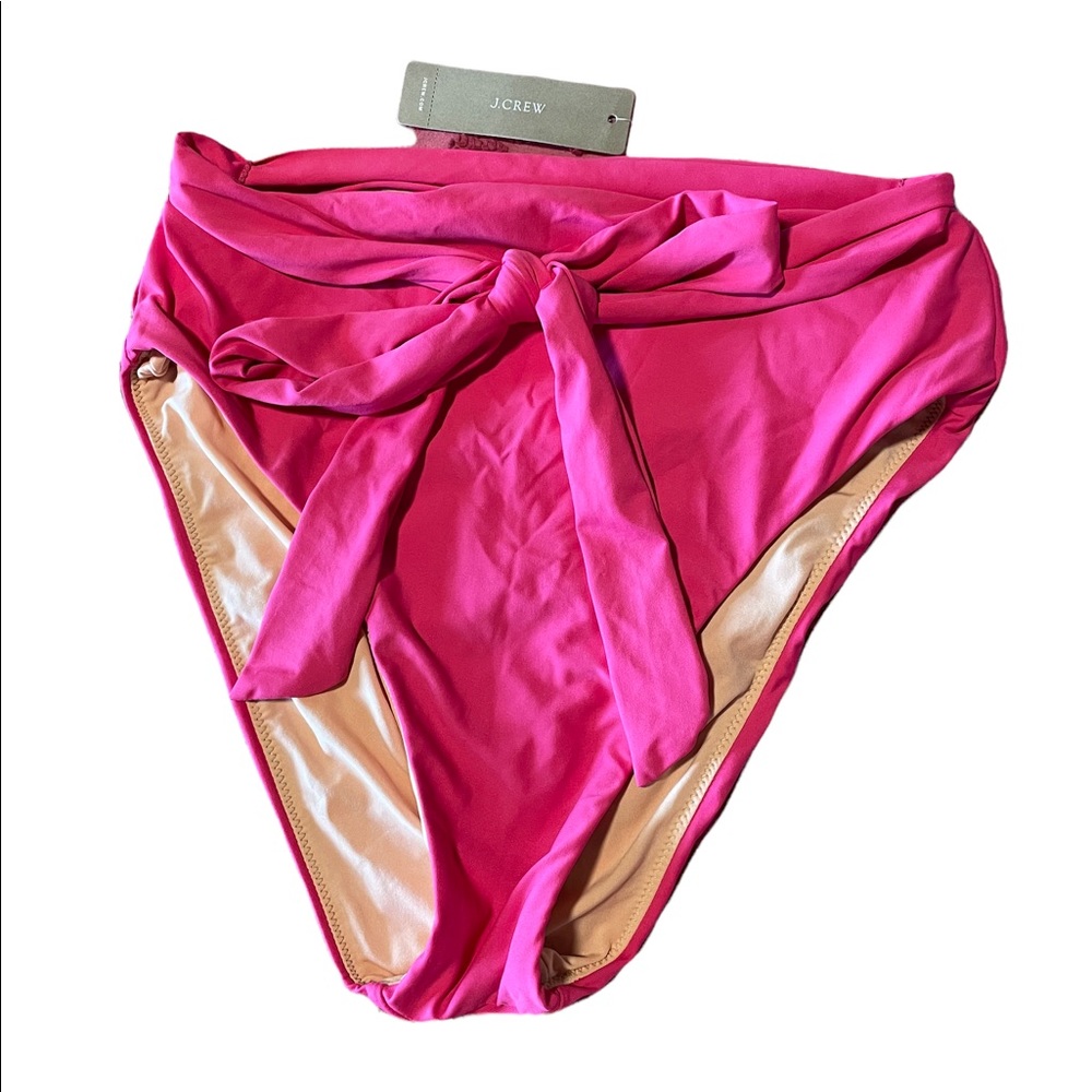 J. Crew High Rise Bikini Bottom